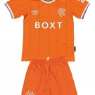 Kids Rangers 4th Fourth Shirt Jersey Kit 25-26 Youth Soccer Football 2025-2026