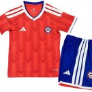 Kids Chile Home World Cup Shirt Jersey Kit 26-27 Youth Soccer Football 2026-2027