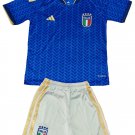 Kids Italy Home World Cup Shirt Jersey Kit 26-27 Youth Soccer Football 2026-2027