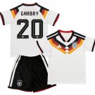Kids GNABRY #20 Germany Home World Cup Shirt Jersey Kit 26-27 Youth Soccer Football 2026-2027
