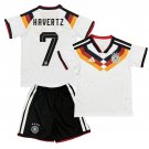Kids HAVERTZ #7 Germany Home World Cup Shirt Jersey Kit 26-27 Youth Soccer Football 2026-2027