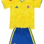 Kids D.MU&Atilde;�OZ #2 Colombia Home World Cup Shirt Jersey Kit 26-27 Youth Soccer Football 2026-2027