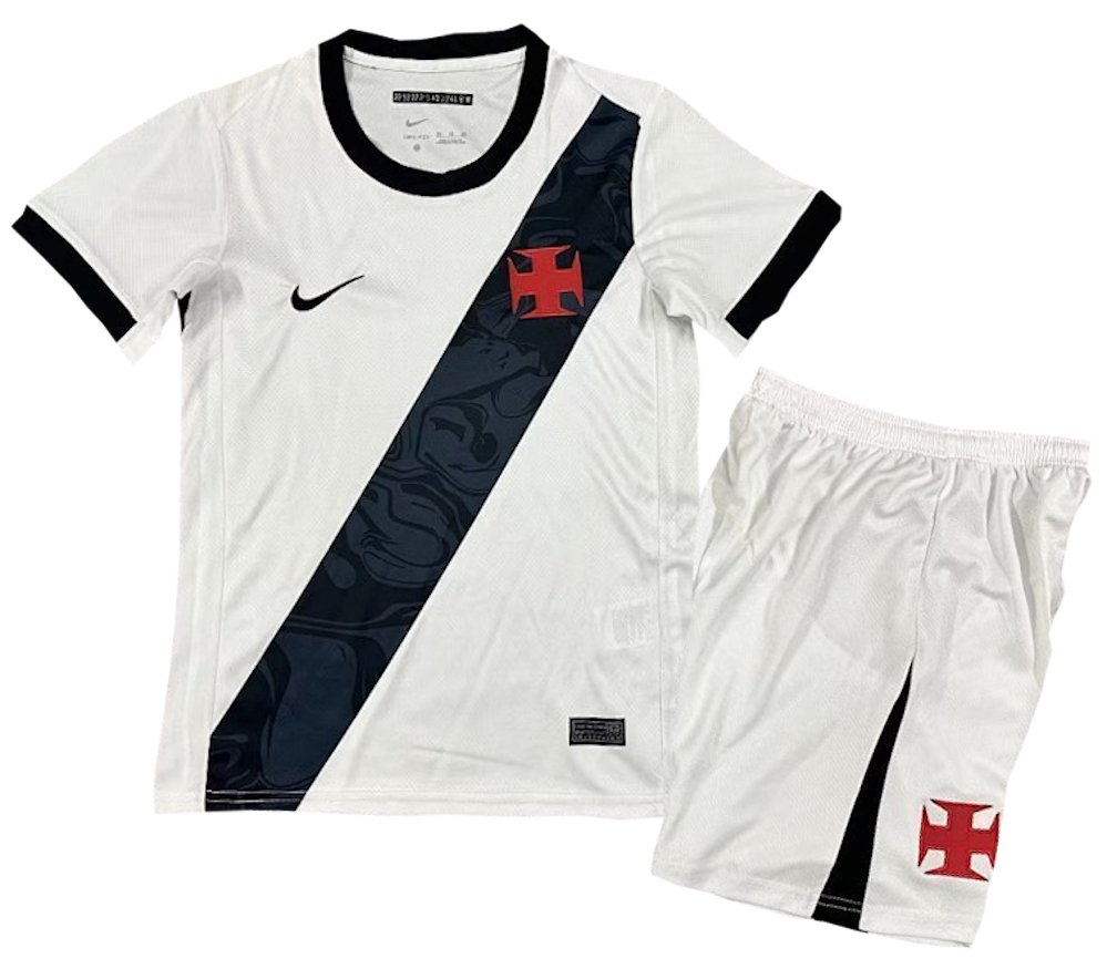 Kids CR Vasco da Gama Away Shirt Jersey Kit 26-27 Youth Soccer Football 2026-2027