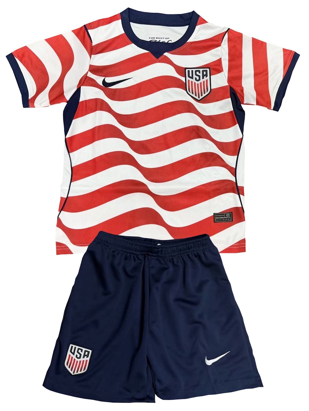 Kids USA Home World Cup Shirt Jersey Kit 26-27 Youth Soccer Football 2026-2027