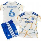 Kids TVERSKOV #6 San Diego FC Away Shirt Jersey Kit 26-27 Youth Soccer Football 2026-2027