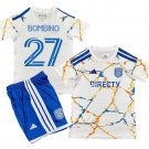 Kids BOMBINO #27 San Diego FC Away Shirt Jersey Kit 26-27 Youth Soccer Football 2026-2027