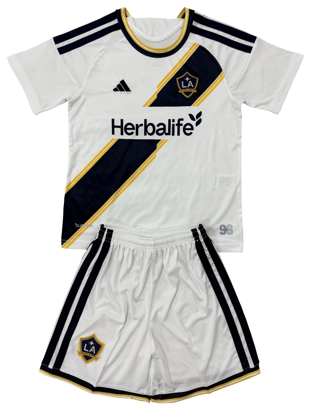Kids LA Galaxy Home Shirt Jersey Kit 26-27 Youth Soccer Football 2026-2027