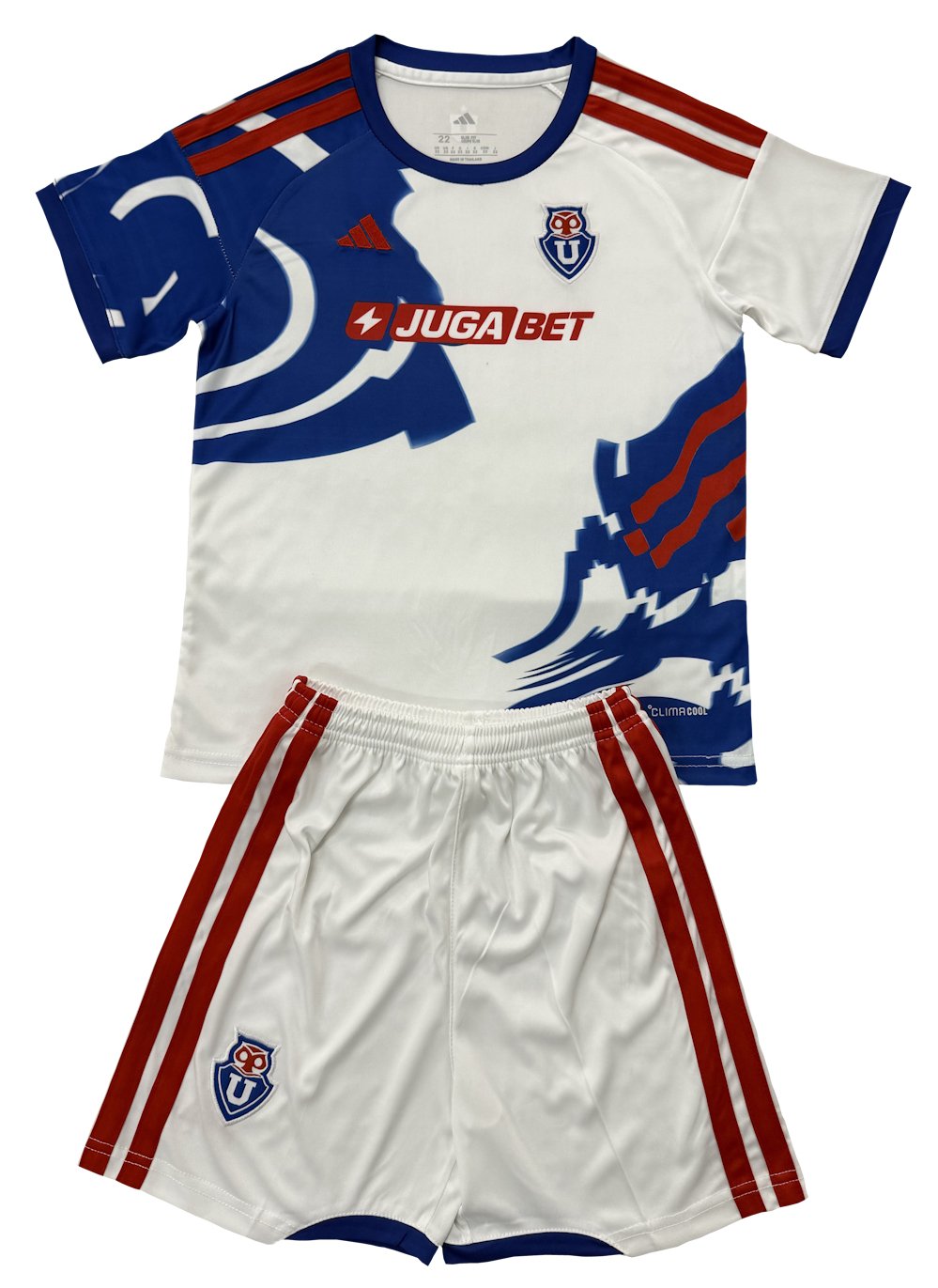 Kids Universidad De Chile Away Shirt Jersey Kit 26-27 Youth Soccer Football 2026-2027