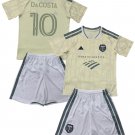 Kids DA COSTA #10 Portland Timbers Away Shirt Jersey Kit 26-27 Youth Soccer Football 2026-2027