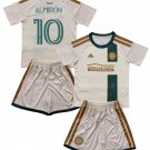 Kids ALMIRÓN #10 Atlanta United Away Shirt Jersey Kit 26-27 Youth Soccer Football 2026-2027