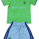 Kids Seattle Sounders FC Home Shirt Jersey Kit 26-27 Youth Soccer Football 2026-2027