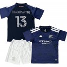 Kids THIAGO MARTINS #13 New York City Away Shirt Jersey Kit 26-27 Youth Soccer Football 2026-2027