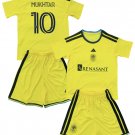 Kids MUKHTAR #10 Nashville SC Home Shirt Jersey Kit 26-27 Youth Soccer Football 2026-2027