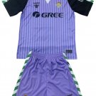 Kids Real Betis Purple Goalkeeper Retro Shirt Jersey Kit 26-27 Youth Soccer Football 2026-2027