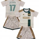 Kids ATLANTA #17 Atlanta United Away Shirt Jersey Kit 26-27 Youth Soccer Football 2026-2027