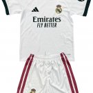 Kids Real Madrid CF Home Shirt Jersey Kit 26-27 Youth Soccer Football 2026-2027