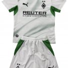 Kids Borussia Monchengladbach Home Shirt Jersey Kit 26-27 Youth Soccer Football 2026-2027