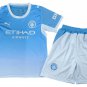Kids CHERKI #10 Manchester City Home Shirt Jersey Kit 26-27 Youth Soccer Football 2026-2027