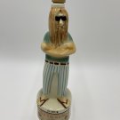 Vintage Hippie Royal Enfield Porcelain Liquor Bottle Maloney Kentucky Whiskey