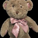 Cocalo Baby Teddy Bear Plush Satin Bow Hands Feet Stuffed Animal Toy 17in