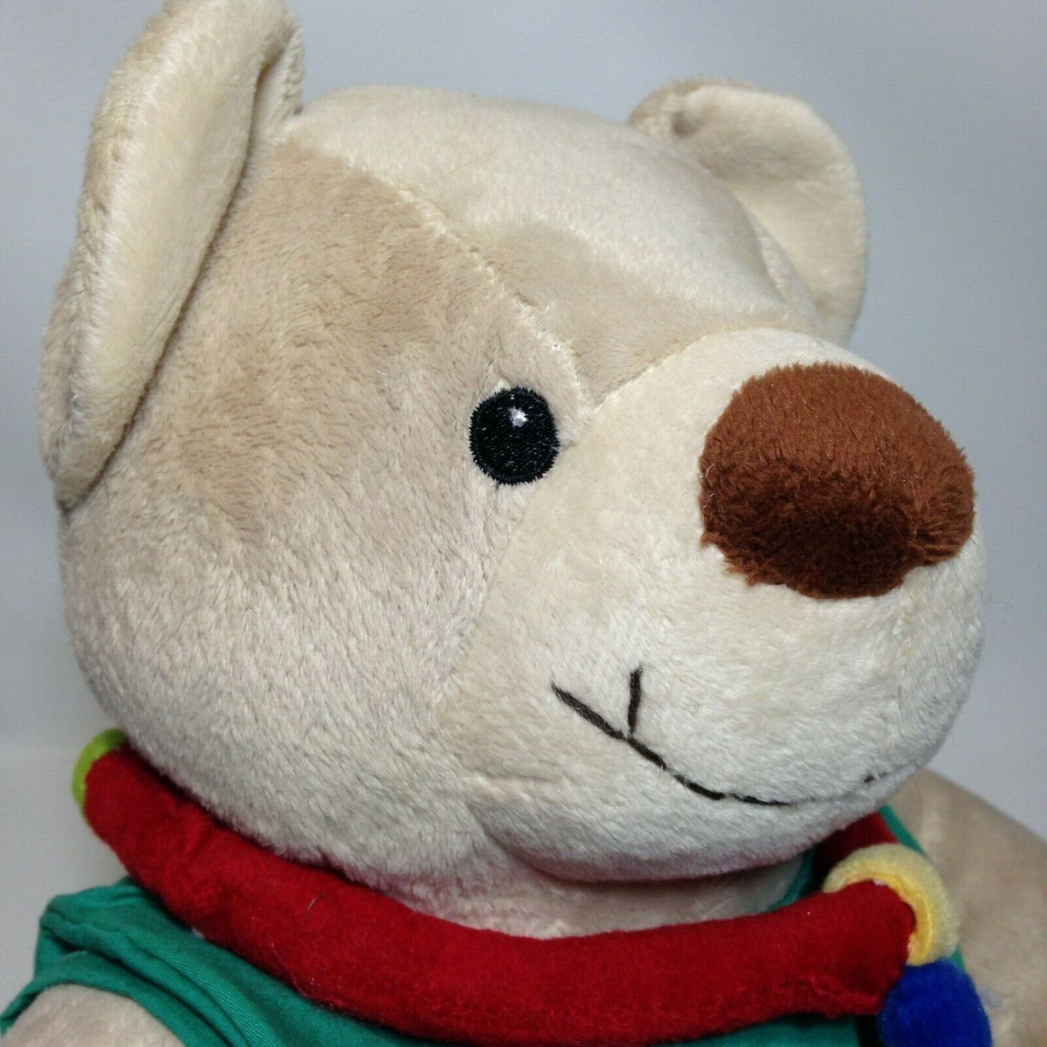 Medical Doctor DR Teddy Bear MD Plush Stuffed Animal Green Scrubs