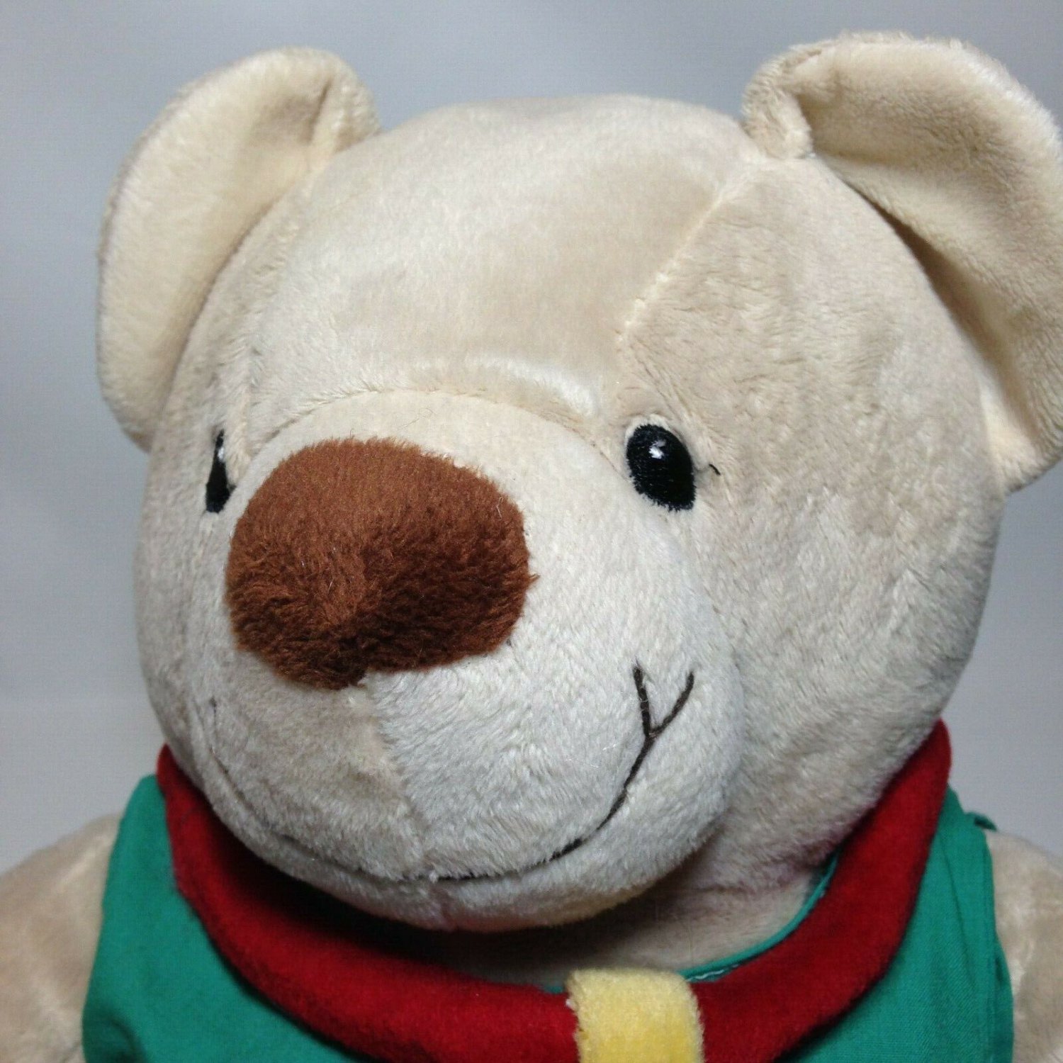 Medical Doctor DR Teddy Bear MD Plush Stuffed Animal Green Scrubs