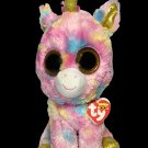 Ty Beanie Boos Fantasia Pink Colorful Unicorn 10" Medium Plush Stuffed Animal Ty Beanie Boos Fantasia Pink Colorful Unicorn 10" Medium Plush Stuffed Animal