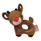My First 1sT Rudolph Red Nosed Reindeer Stuffed Plush Teether Baby Toy Rattle 5" My First 1sT Rudolph Red Nosed Reindeer Stuffed Plush Teether Baby Toy Rattle 5"