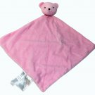 Carter's Precious Firsts Pink Bear Baby Blanket Rattle Just One Year Lovey 12.5" Carter's Precious Firsts Pink Bear Baby Blanket Rattle Just One Year Lovey 12.5"