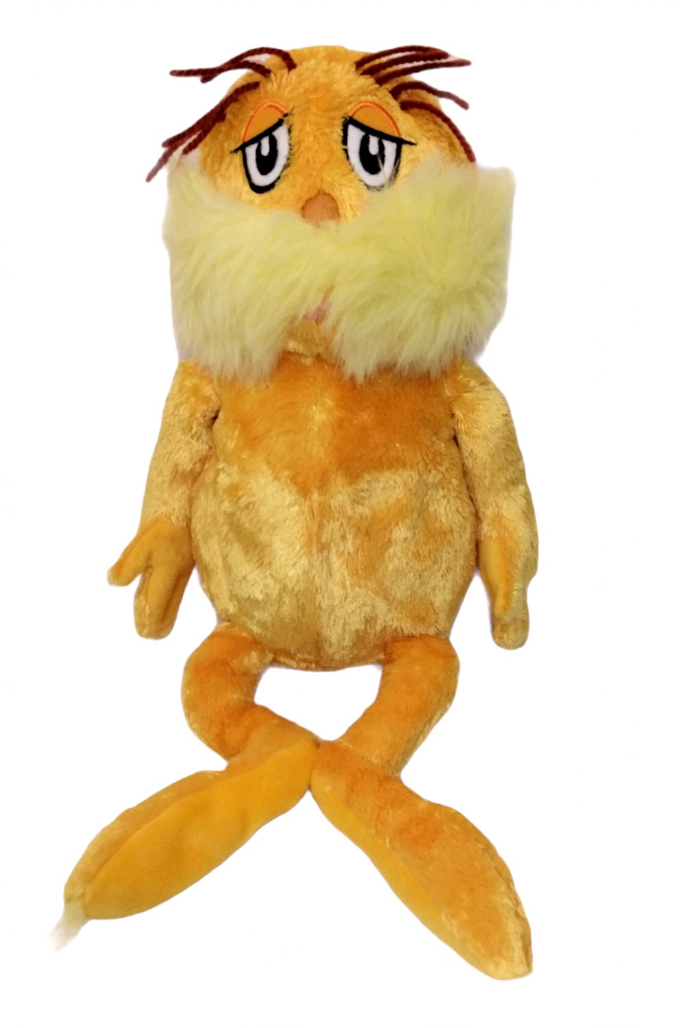 Dr Seuss The Lorax Plush Kohls Cares For Kids Yellow Stuffed Animal