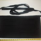 Handmade Black Catch All Apron Server or Clothespin Apron 100% Cotton, One Size,
