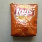 Handmade Recycled Upcycled Repurposed Cheddar Lays Chip Bag Coin Purse