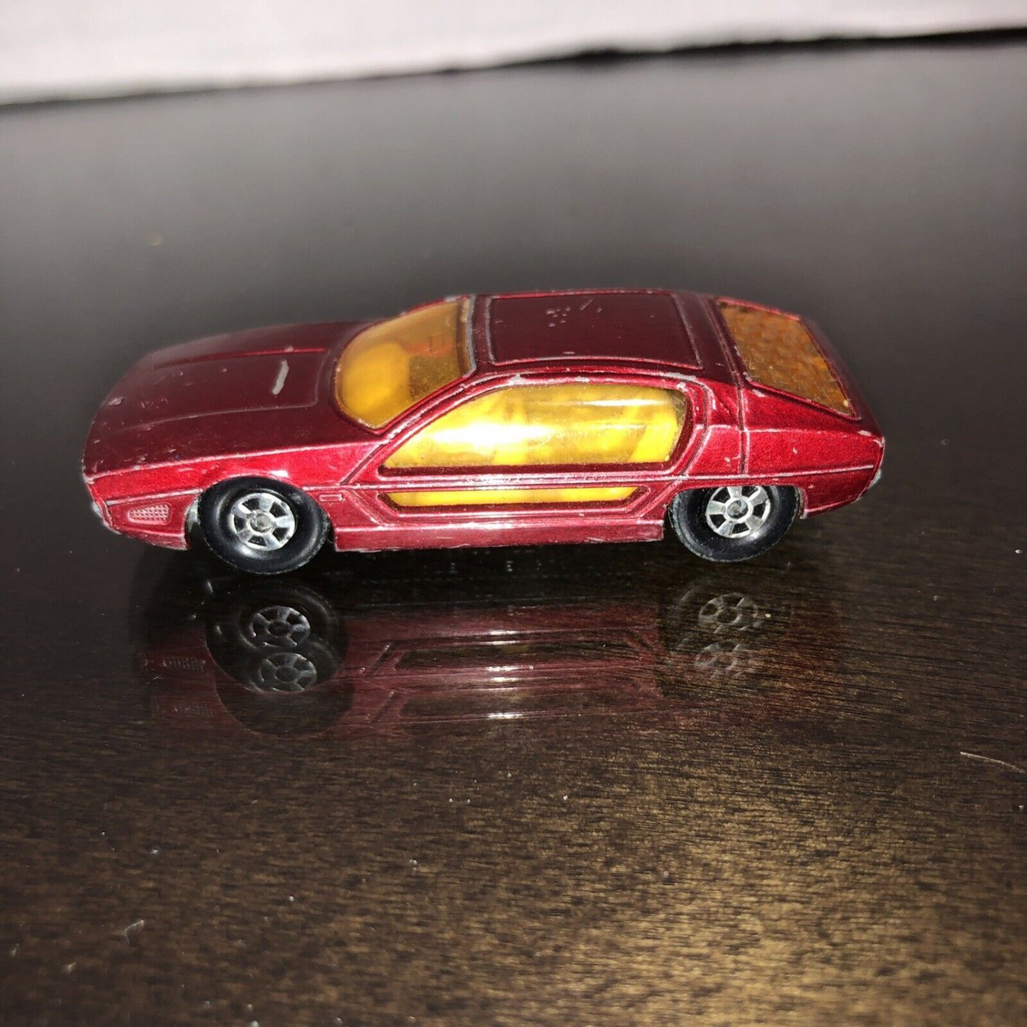 Vintage Matchbox Superfast No. 20 Lamborghini Marzal In Maroon - Good ...