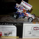 Action Danny Lasoski Outlaws sprint car signed 1/24