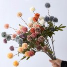Fake Dandelion Flower Ball Branch Silk Artificial Home Wedding Décor Autumn Flore