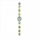 GREEN DAISY BAND FASHION WATCH