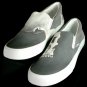 Hand Painted Slip on Shoe Sneakers for Men - all sizes - "The Hominid" Sneakers