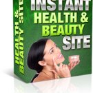 Instant Health & Beauty Site + Free PLR Gift For You!