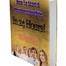 How To successfully Start A Membership Site In 24 Hours Using WP!
