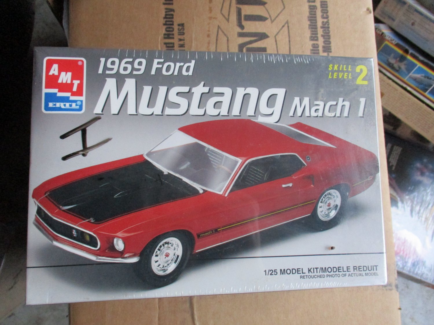 AMT 1969 Mustang Mach 1 1/25 scale