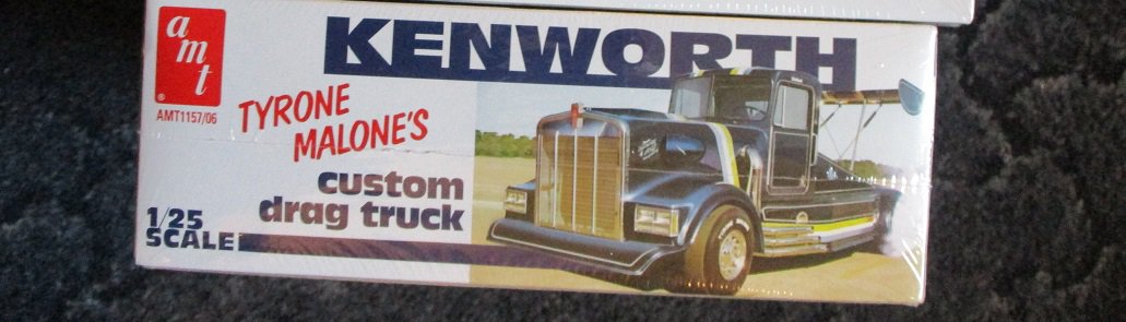 AMT Tyrone Malone Kenworth Custom Drag Truck 1/25 scale CHECK FIRST BEFORE BUING