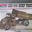 Monogram 1926 Mack Bulldog Dump Truck 1/24 scale