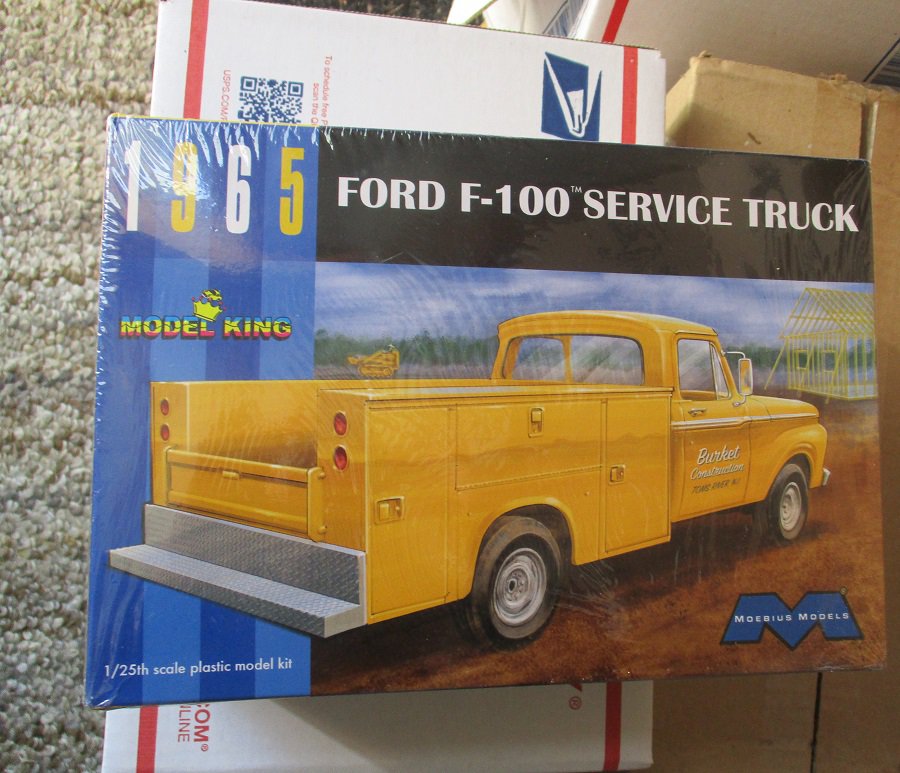 MODEL KING 1965 Ford F100 Service Truck (Ltd Prod) 1/25 Scale