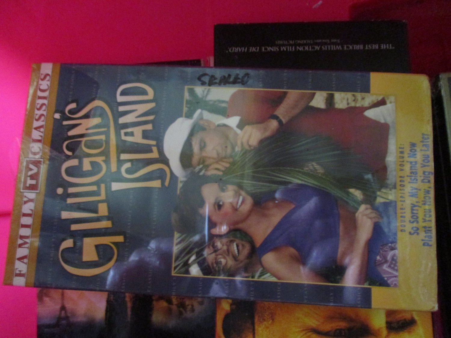 Gilligan's Island VHS so sorry, my island now/plant you now, dig you later factory sealed
