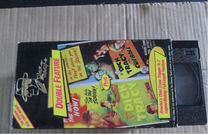 Double Feature Dick Tracy & Dick Tracy vs Cueball VHS