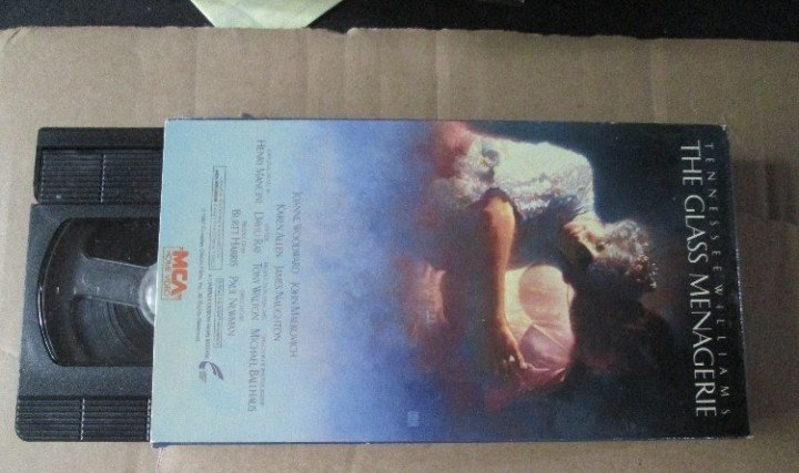 The Glass Menagerie vhs