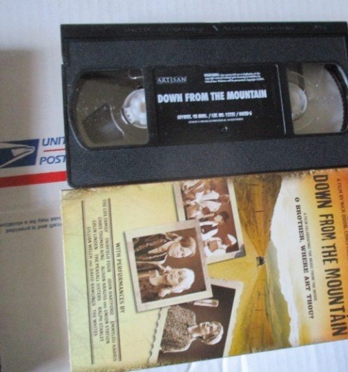 Down From The Mountain VHS O Brother, Where Art Thou?