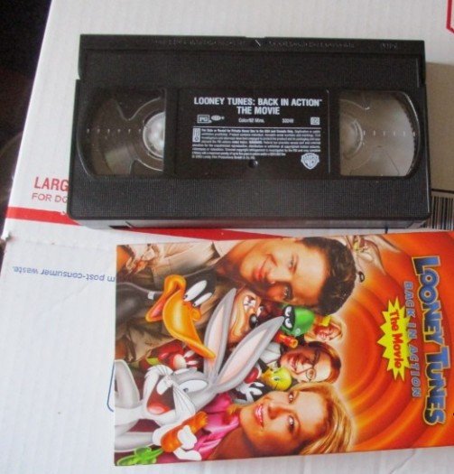 Looney Tunes Back in Action 2004 The Movie VHS