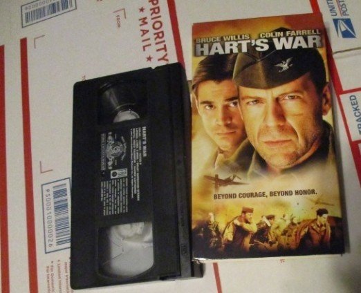 Hart's War VHS Tape Bruce Willis