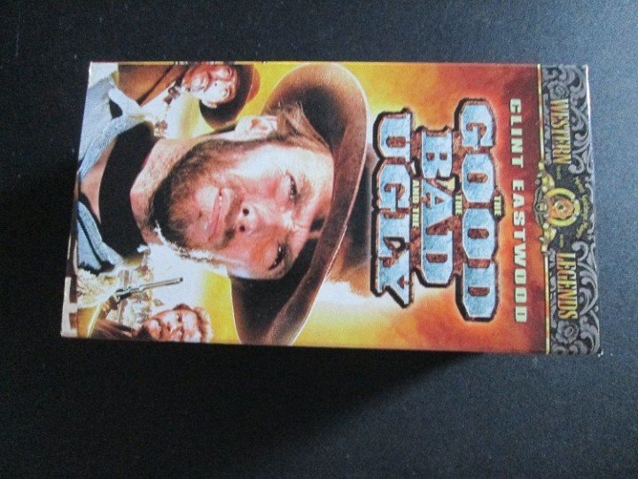 The Good The Bad and The Ugly VHS Clint Eastwood